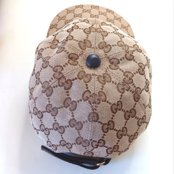 Gucci Baseball Cap Original GG Canvas Sz XL UNISEX - Picture 7 of 17